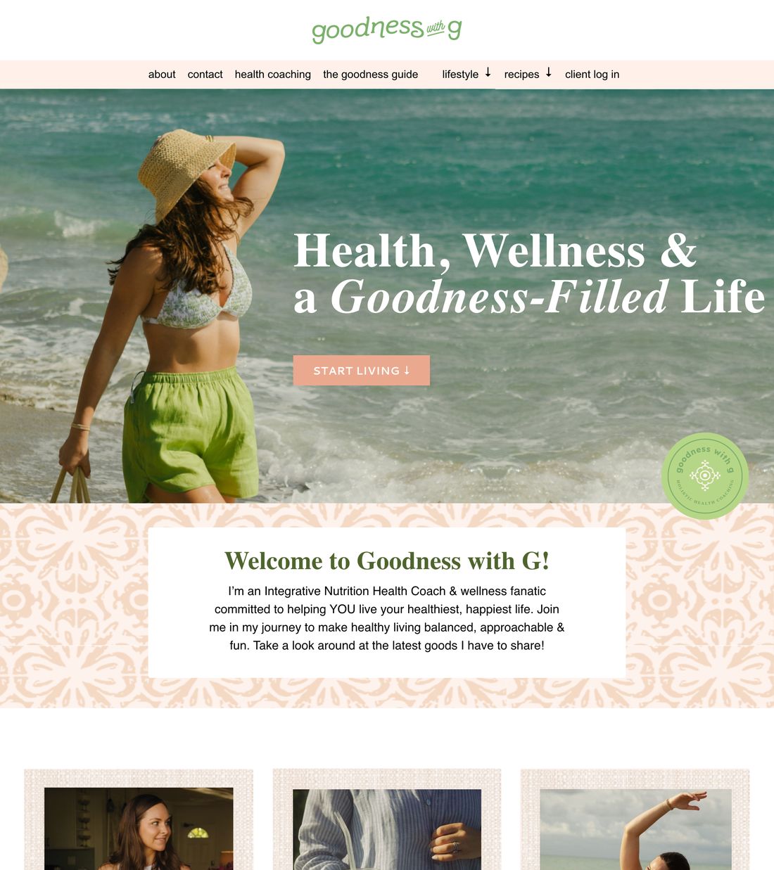 Goodness with G